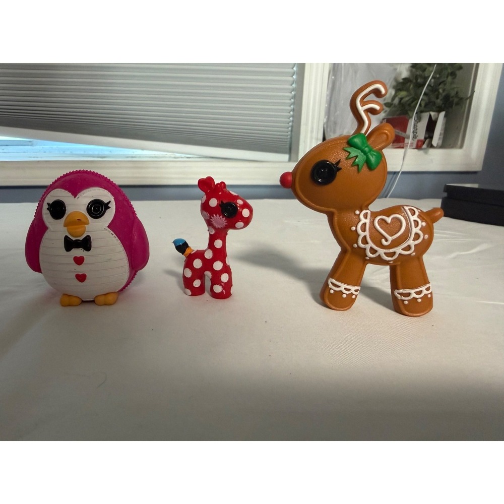 Lalaloopsy Pet Lot 3 Swirly Figure Eight Scribbles Splash Holly Sleighbells
